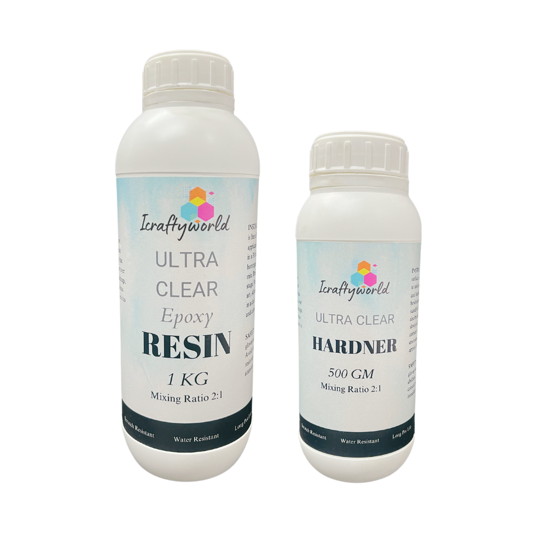 Epoxy Resin & Hardner, 1.5 Kg