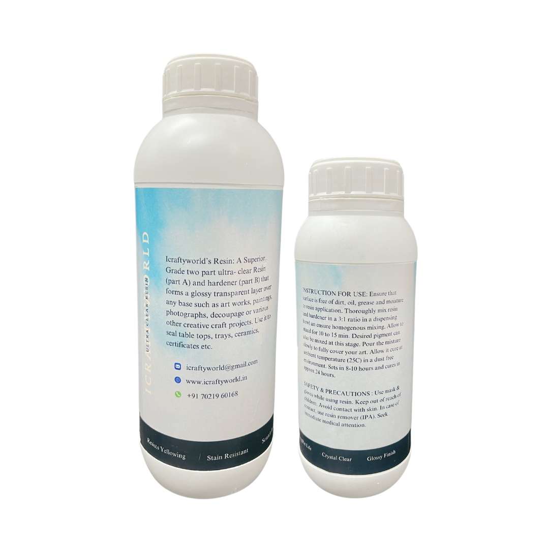 Epoxy Resin & Hardner, 1.5 Kg