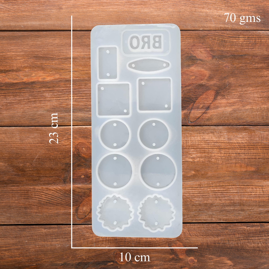 Silicone Rakhi Mould Bro No 2