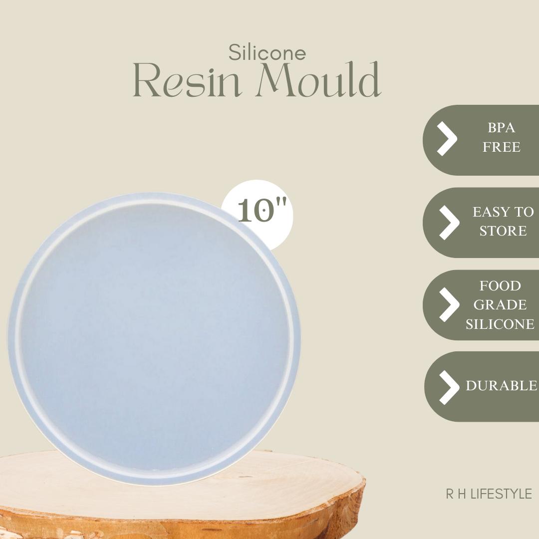 10 Inch Silicone Round Coaster Mould