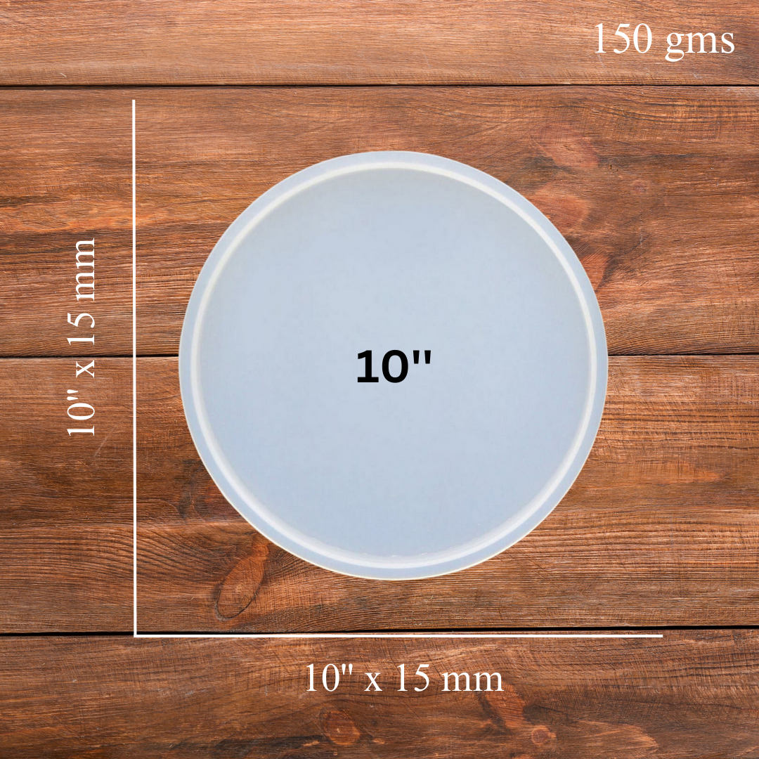 10 Inch Silicone Round Coaster Mould
