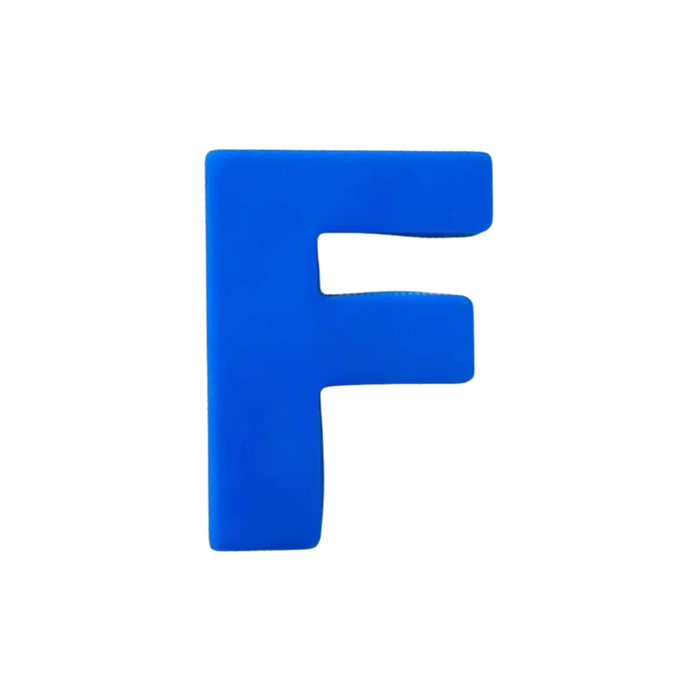 Silicone Alphabet Mould 6.2 Inch