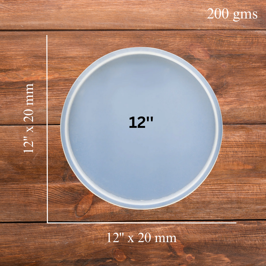 12 Inch Silicone Round Coaster Mould