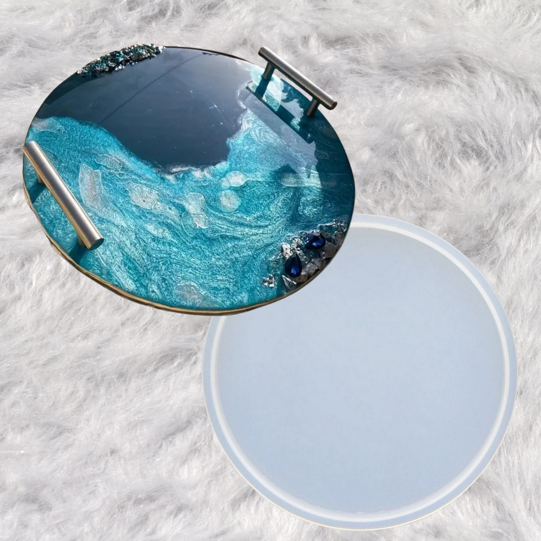 14 Inch Silicone Round Coaster Mould