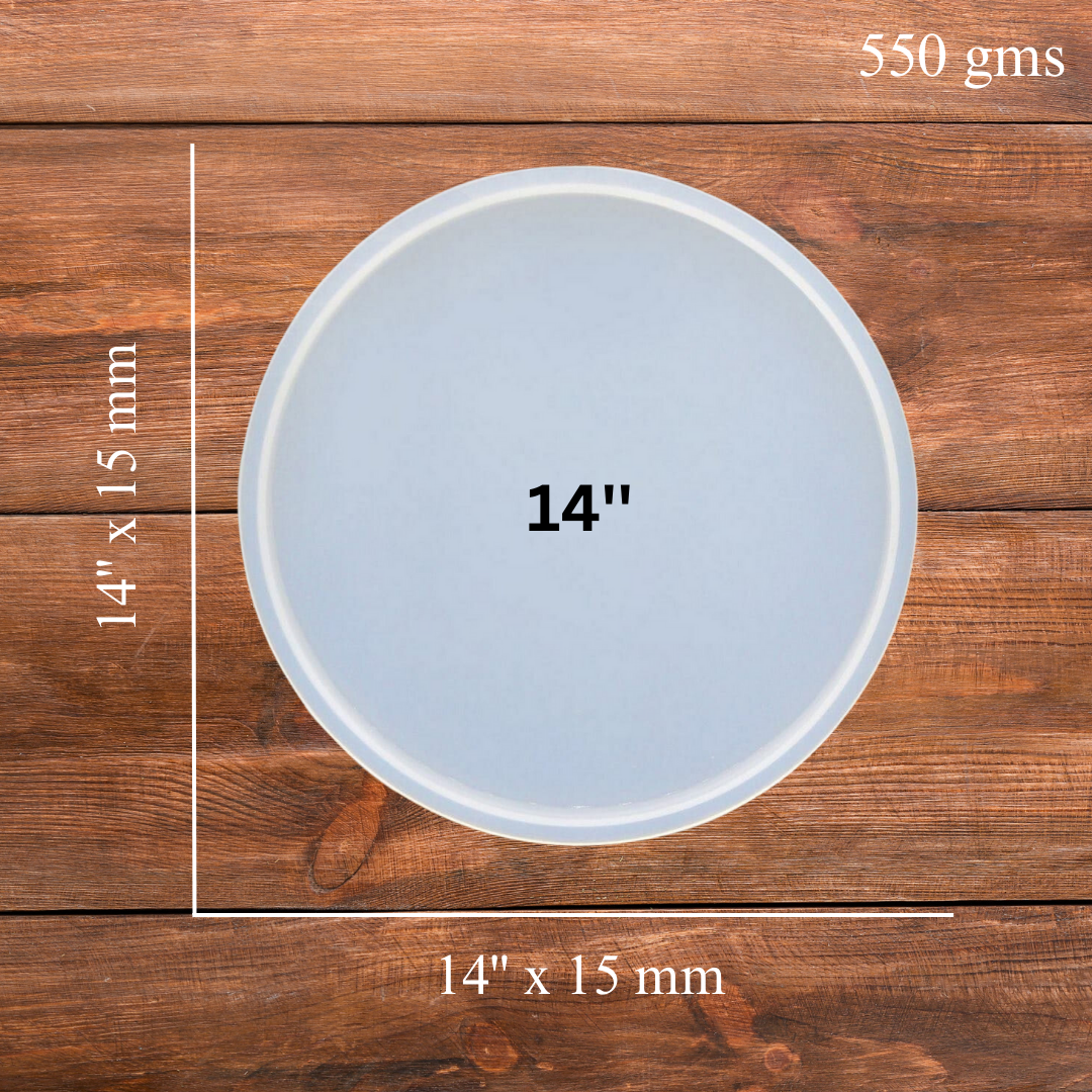 14 Inch Silicone Round Coaster Mould