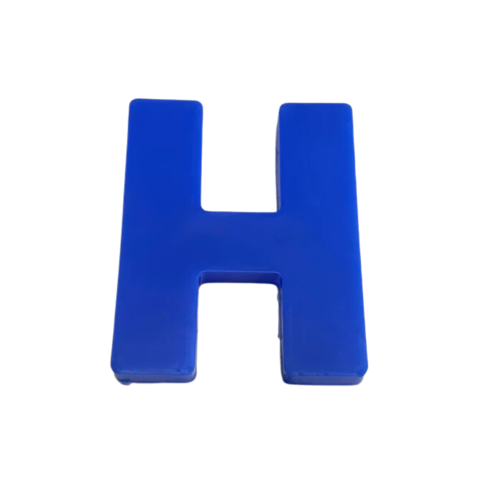 Silicone Alphabet Mould 6.2 Inch