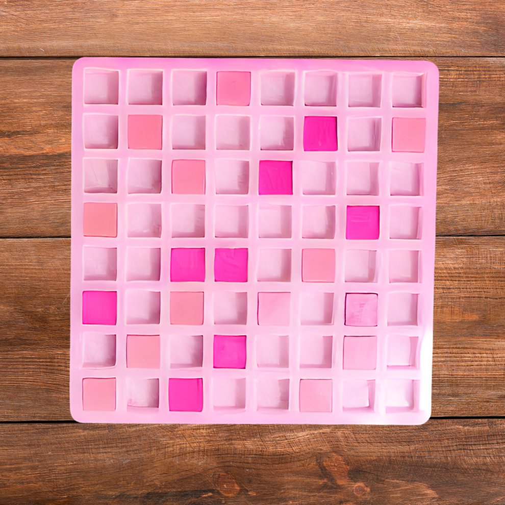Handmade Square Shape Soap Making Mould - 15 GM