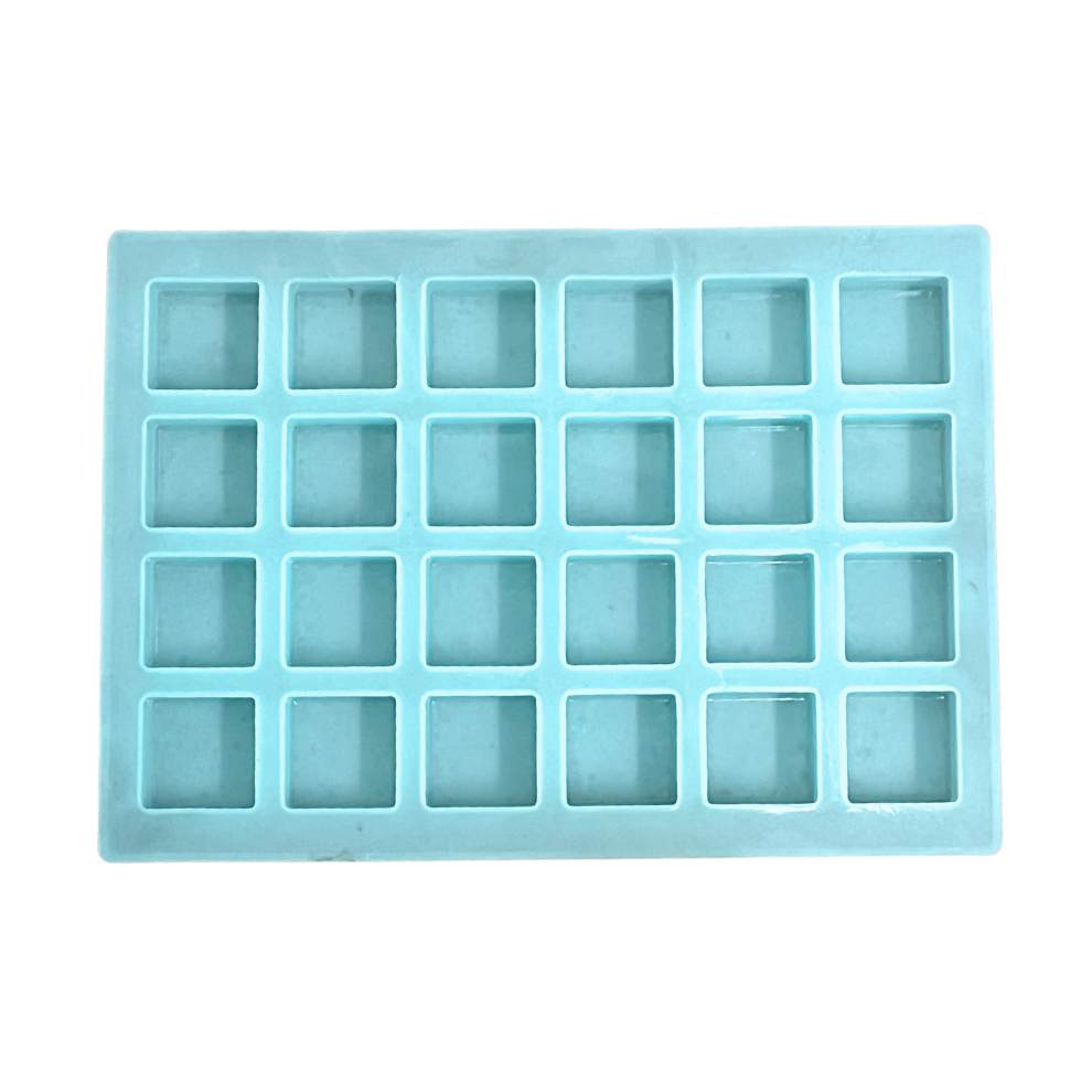 Handmade Square Shape Soap Making Moulds- 25 GM
