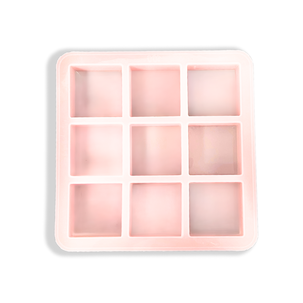 Square Shape Silicone Handmade Soap Making Moulds -100 GM