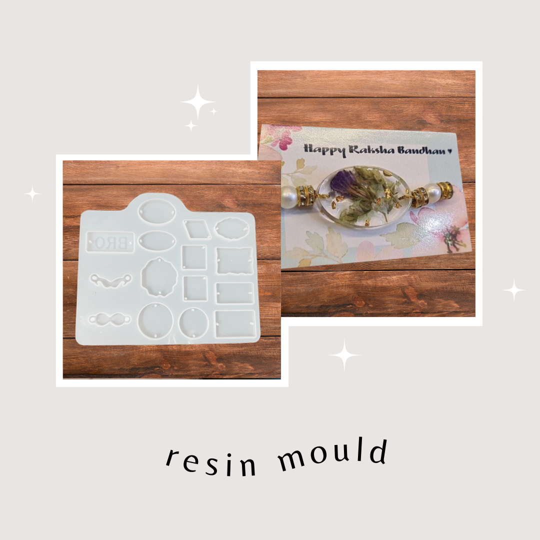 Silicone Rakhi Mould No 4
