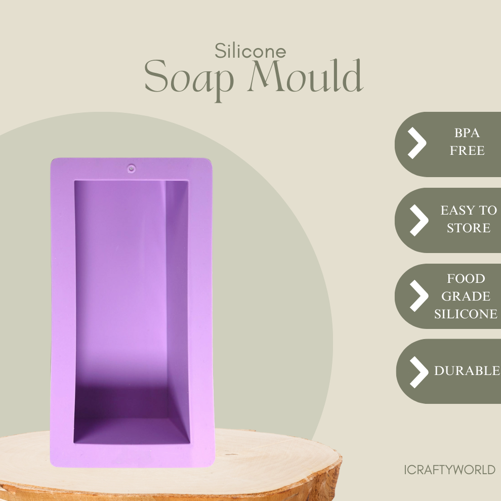 Silicone Rectangle Loap Mould -2" X 2" X 12"/ 1 KG/ 1 CVT