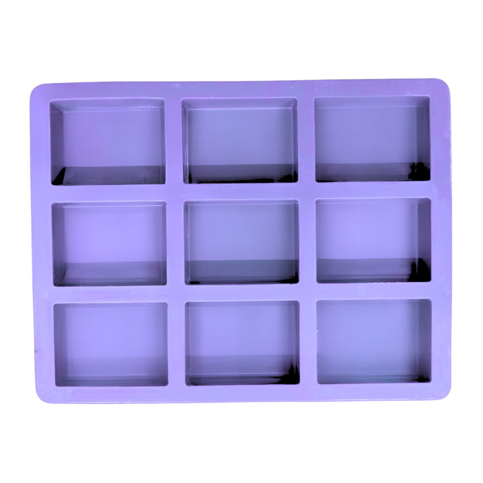 Handmade Rectangle Shape Soap Making Moulds- 75 GM