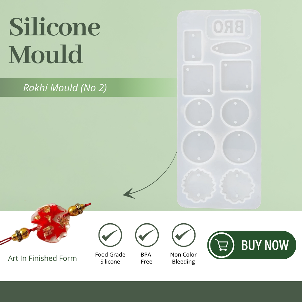 Silicone Rakhi Mould Bro No 2