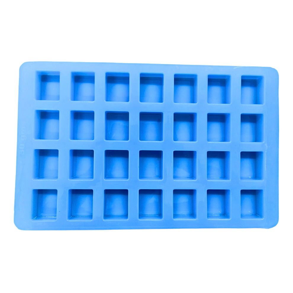 Handmade Rectangle Shape Soap Making Moulds- 30 GM