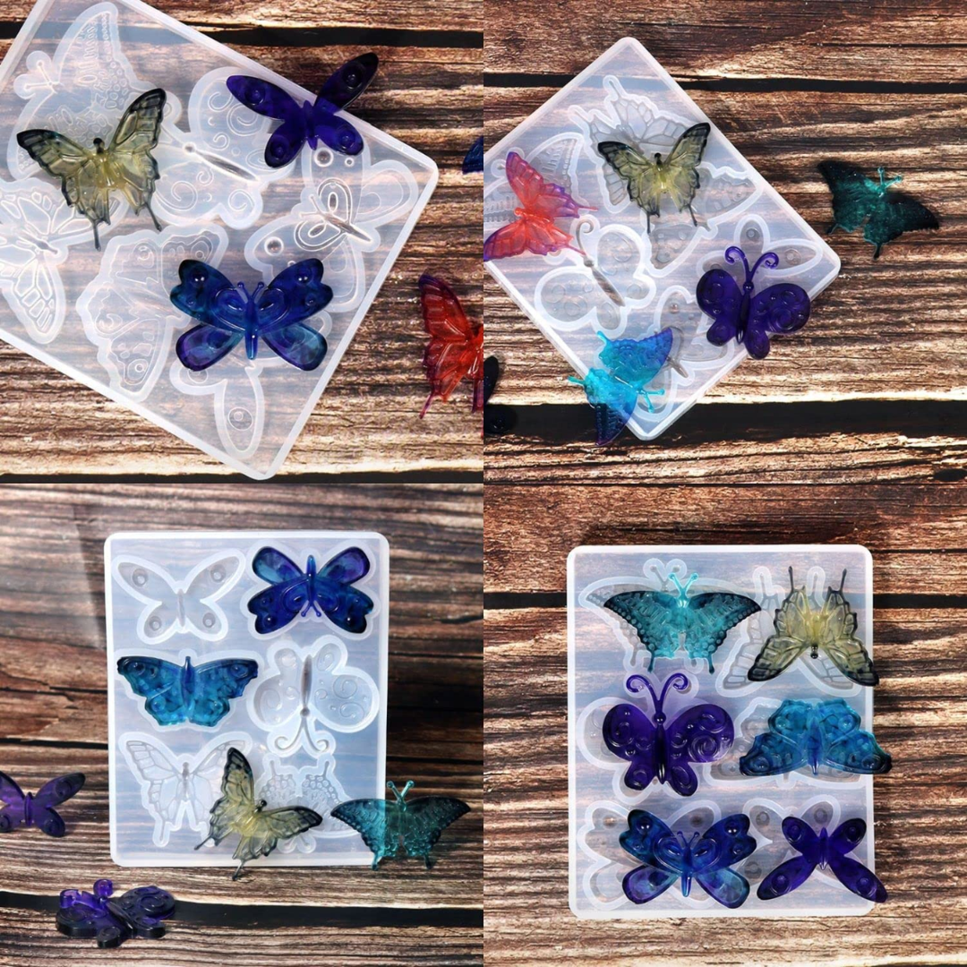 Resin Pendant Mould Butterfly