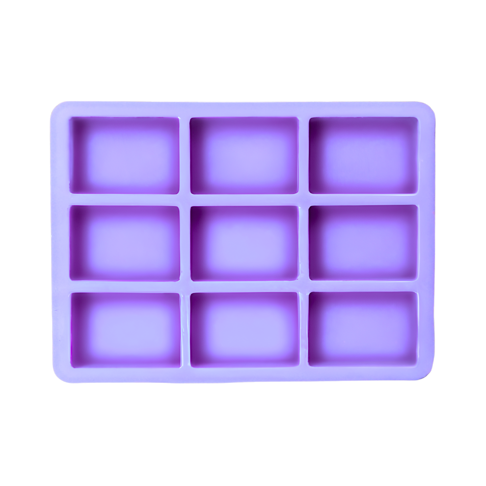 Handmade Rectangle Shape Soap Making Moulds- 125 GM