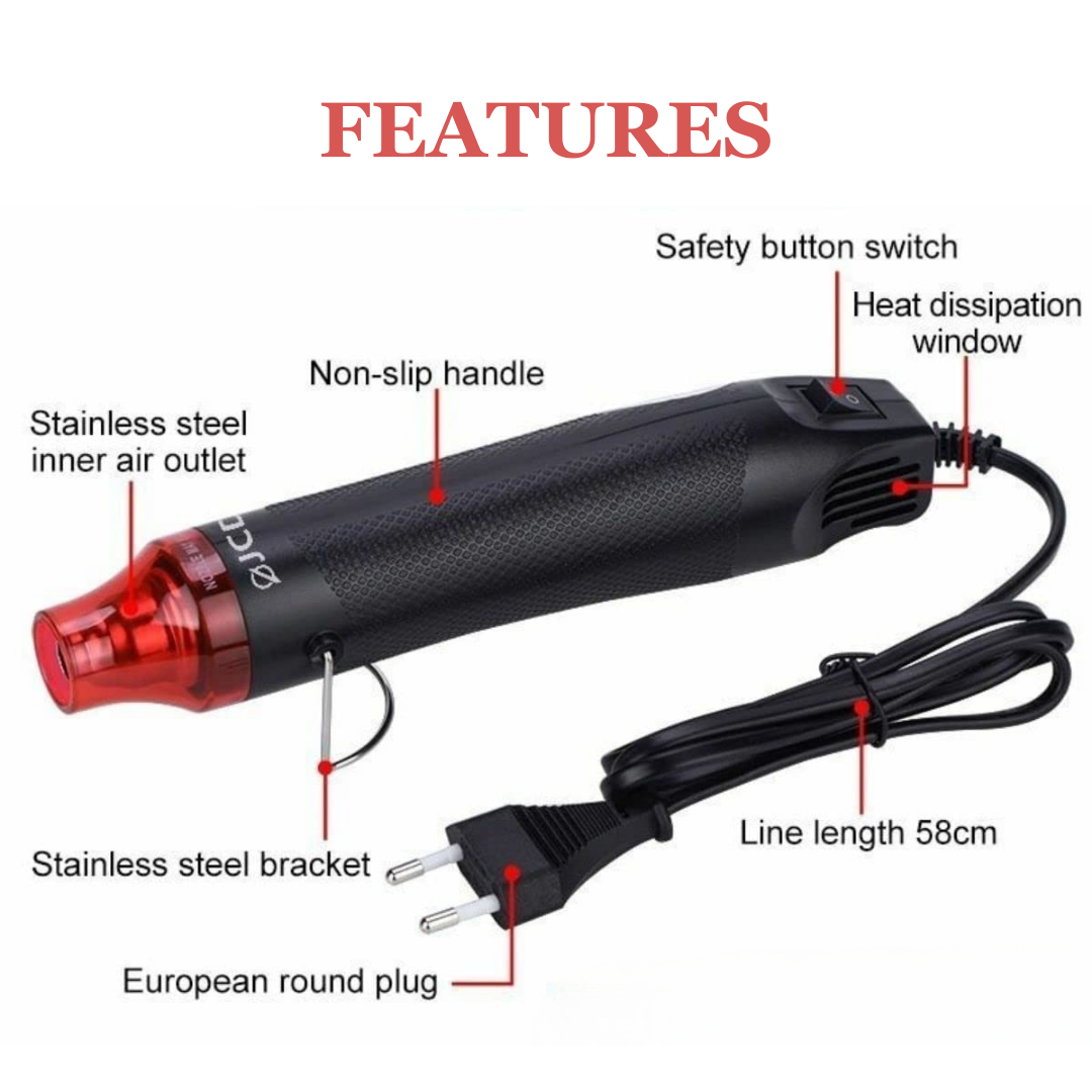 Heat Gun Machine, Hot Air Blower