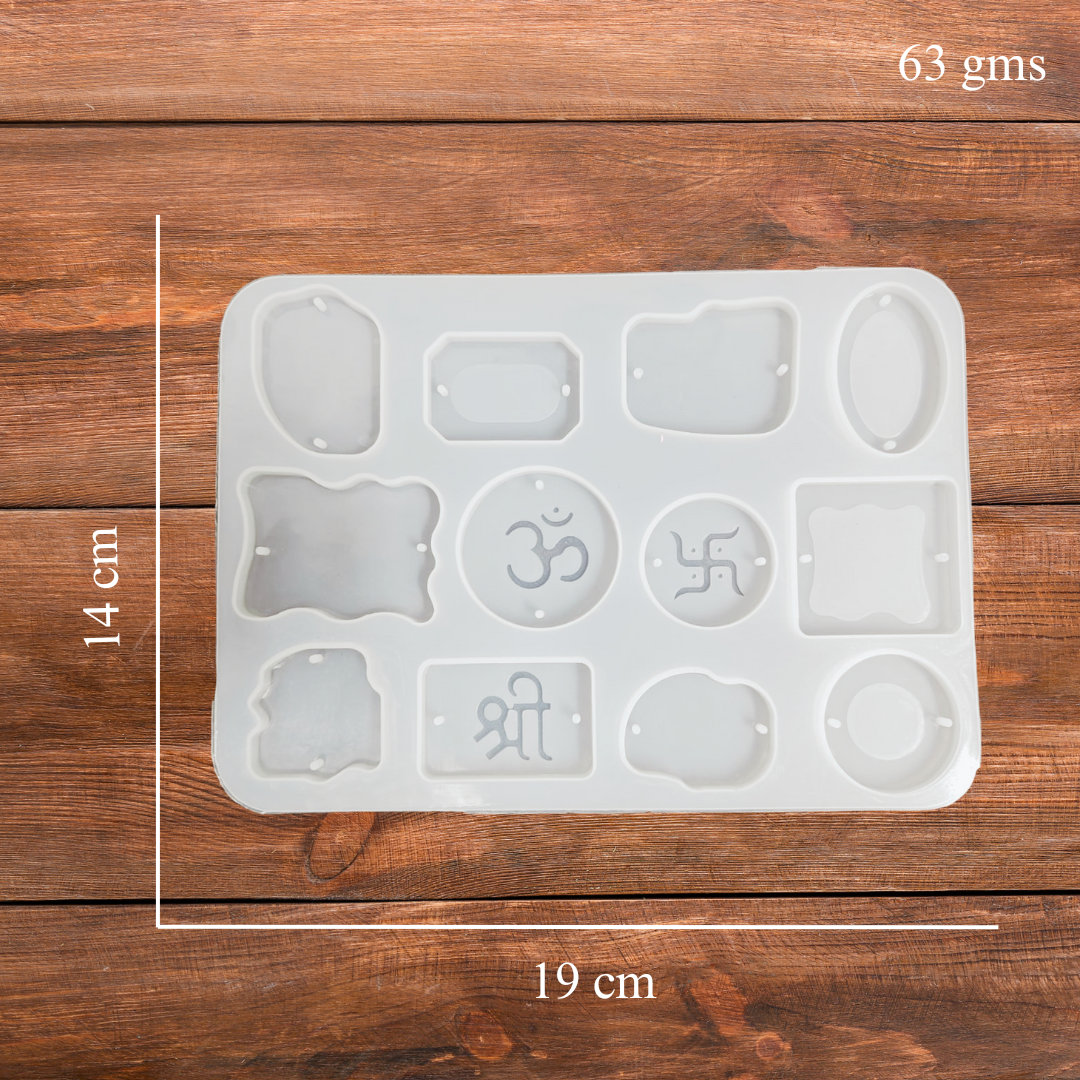 Silicone Rakhi Mould No 9