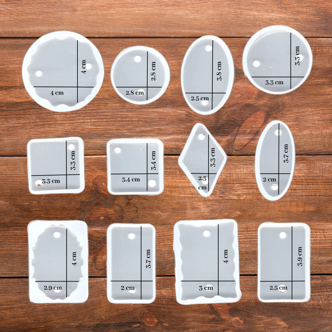 Silicone Rakhi Mould 12 Pcs No 1