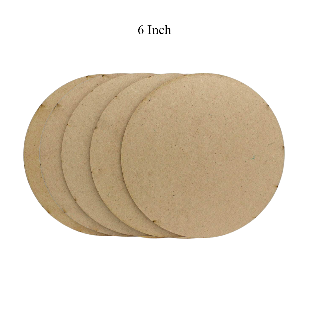 Round Mdf Board (Pack of 5)