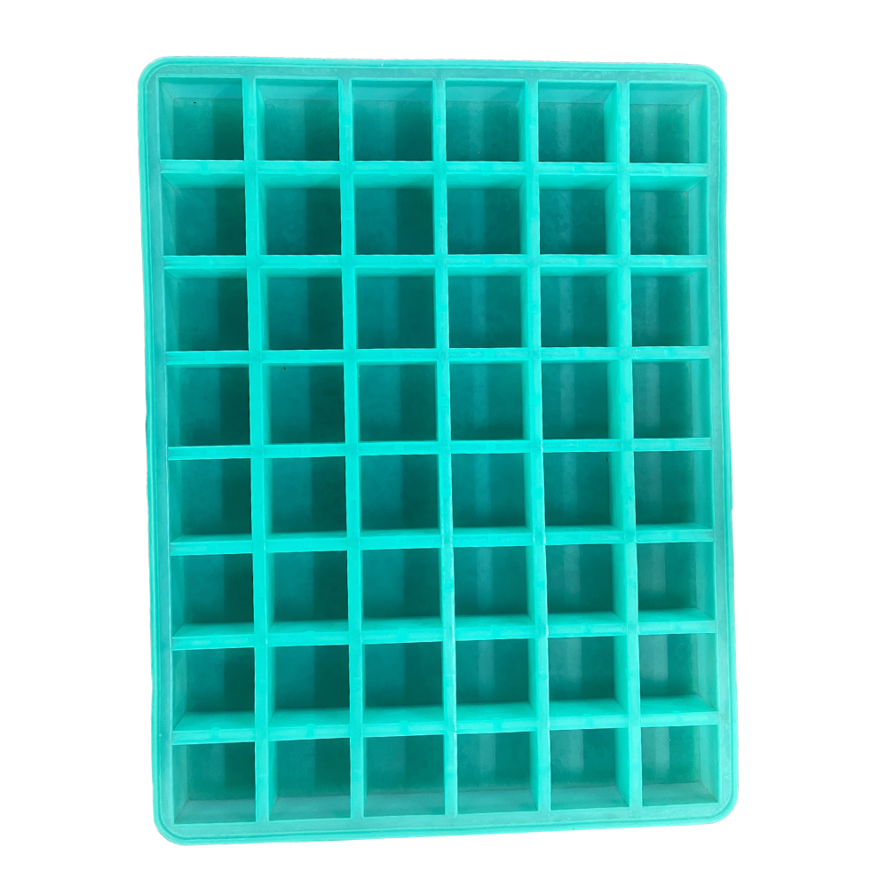 Handmade Square Shape Soap Making Mould - 70 GM
