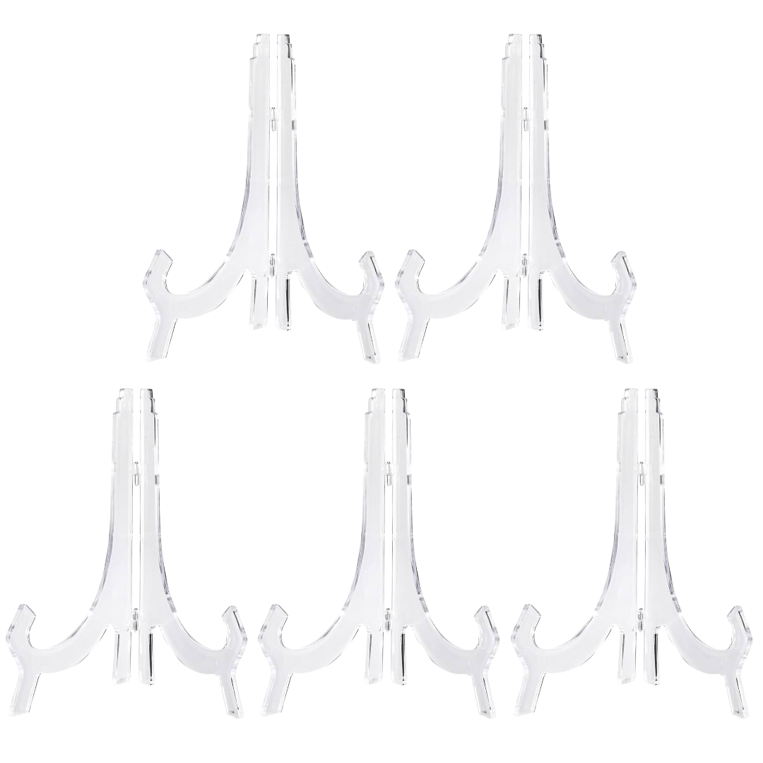 Clear Acrylic Easel Pack of 5
