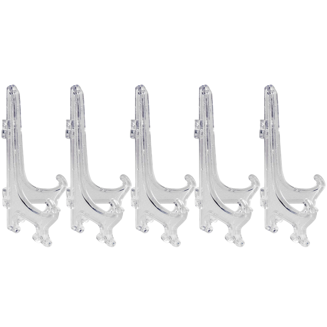 Clear Acrylic Easel Pack of 5