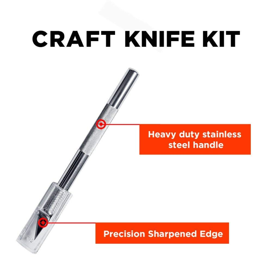 Metal Pen Knife with 5 Blade