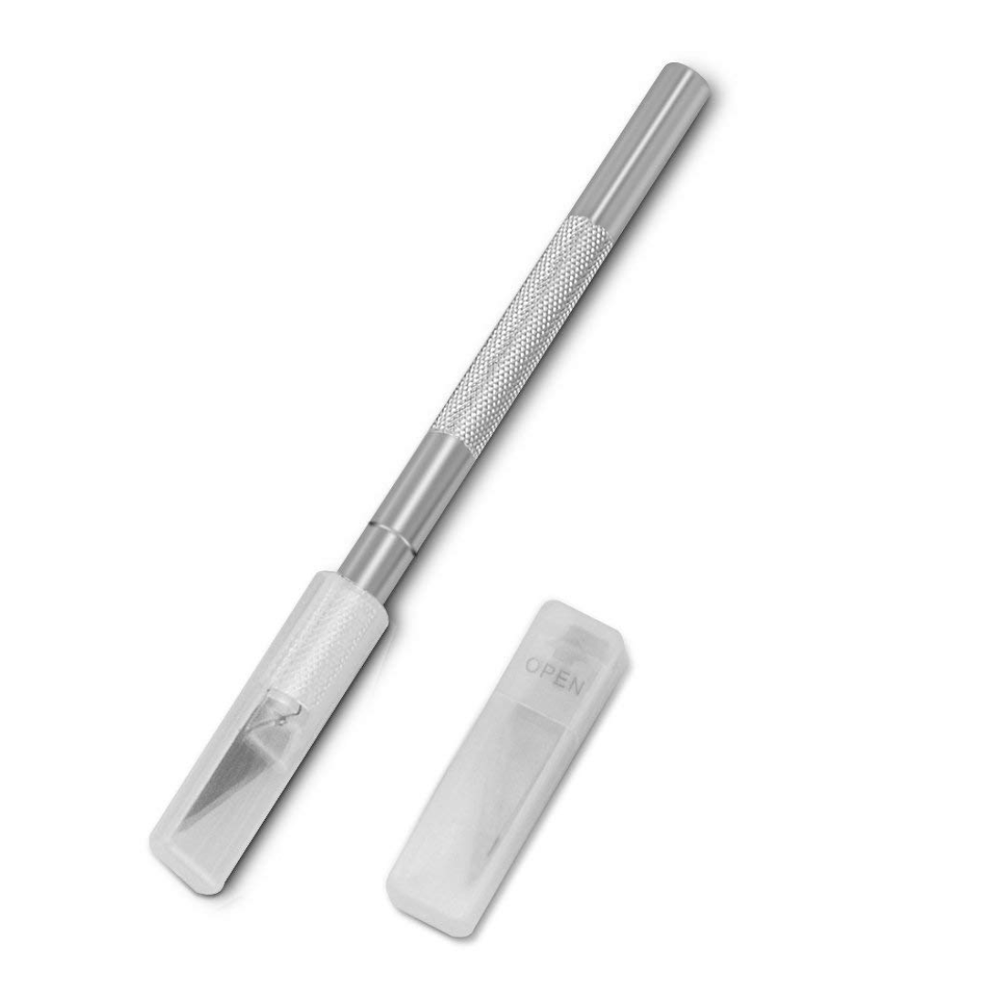 Metal Pen Knife with 5 Blade