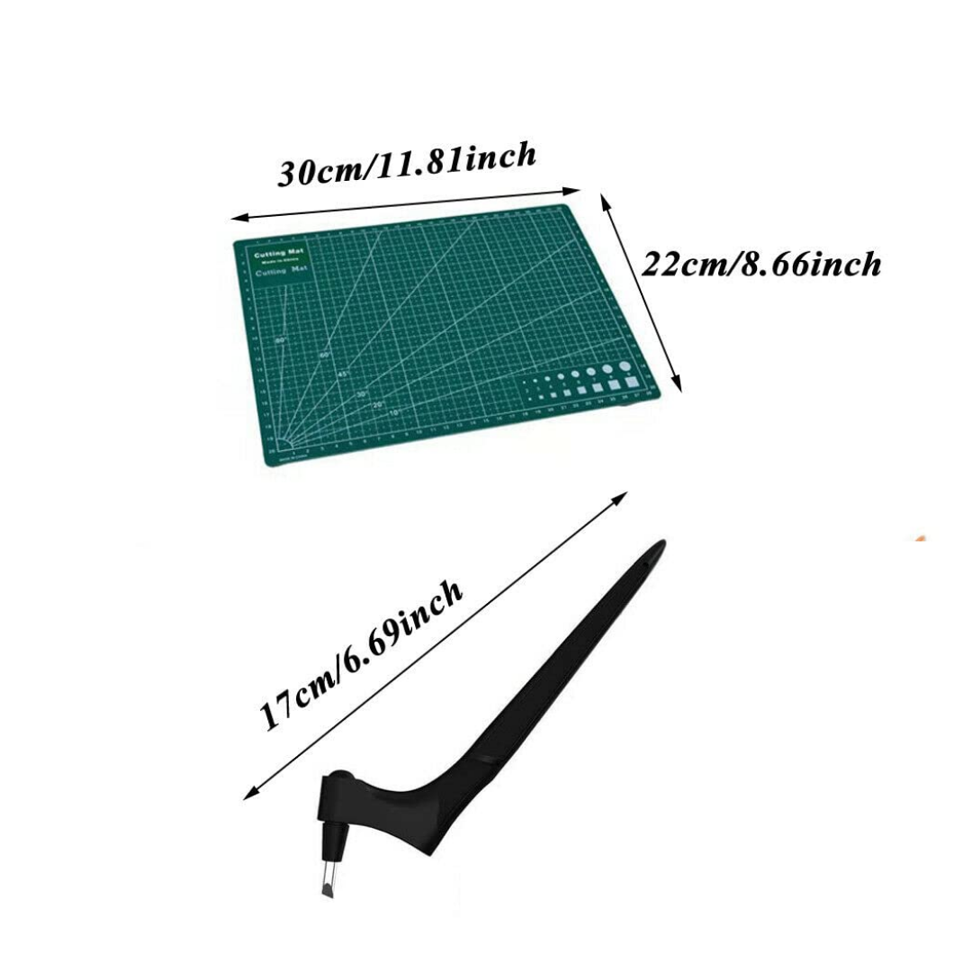 Mat with Paper Cutting Tool