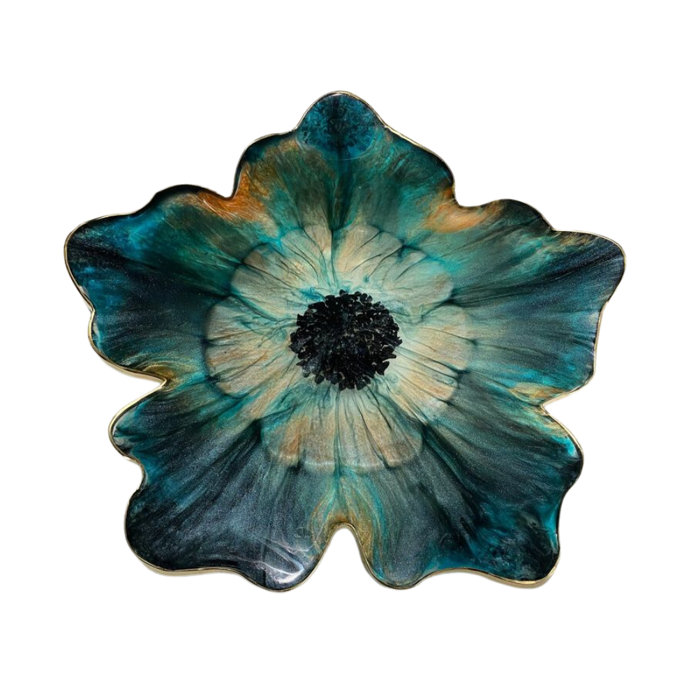 Silicone Ambos Flower Coaster Mould