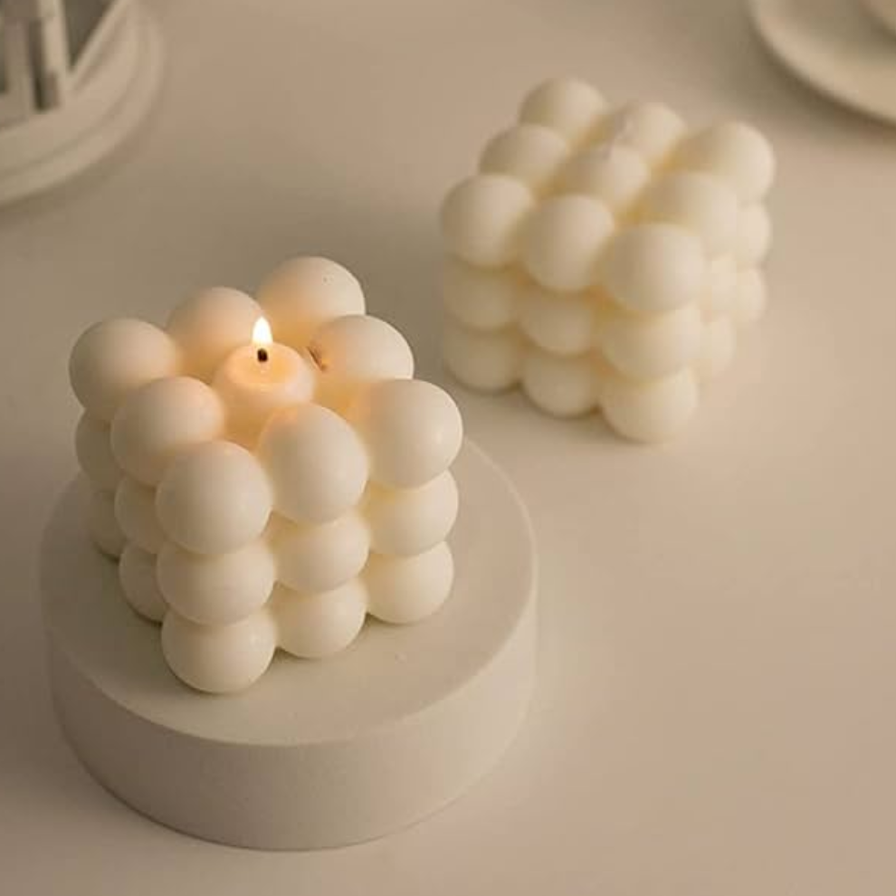 Silicone Candle Mould - Single Bubble