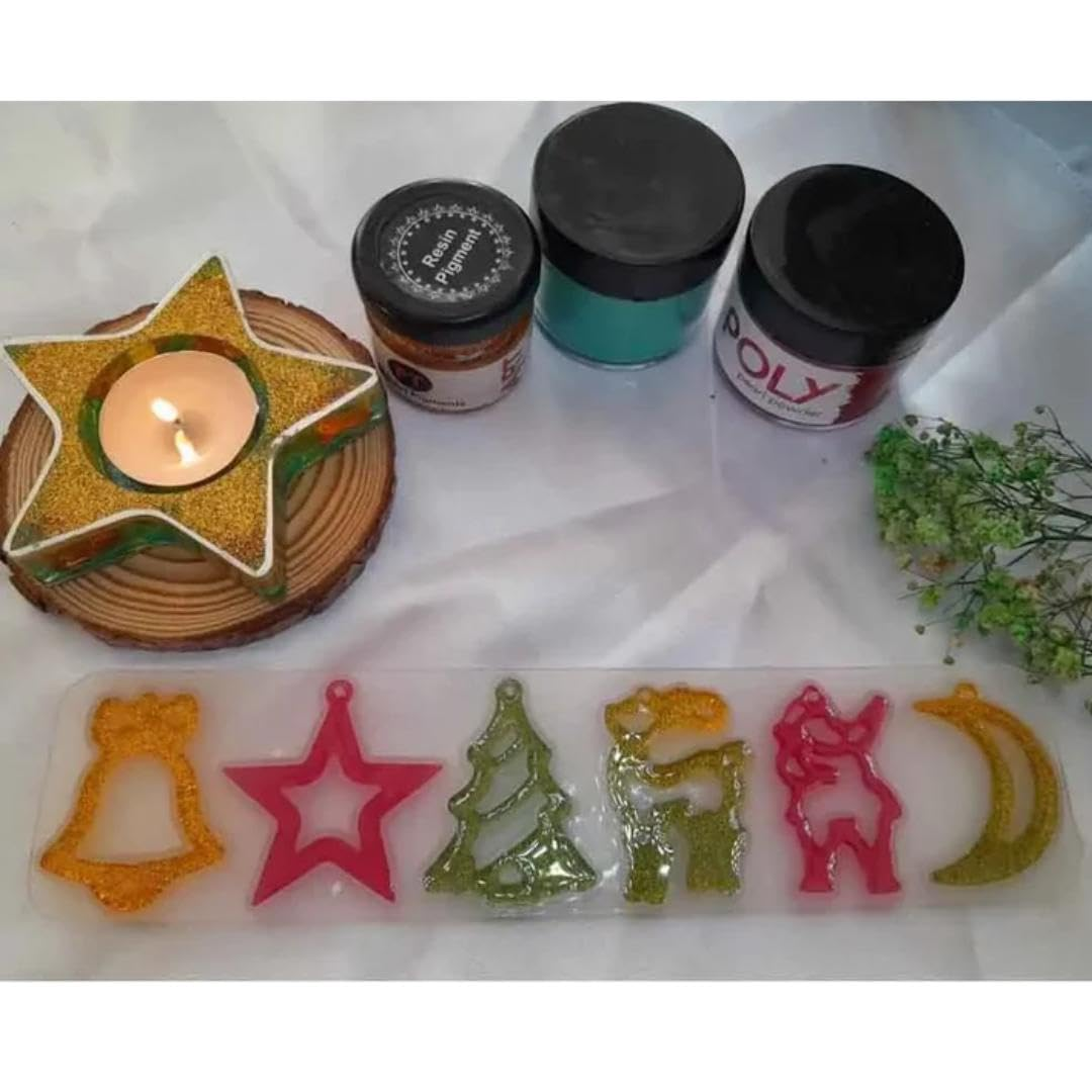 Christmas Mould, Pendant Keychain Mold