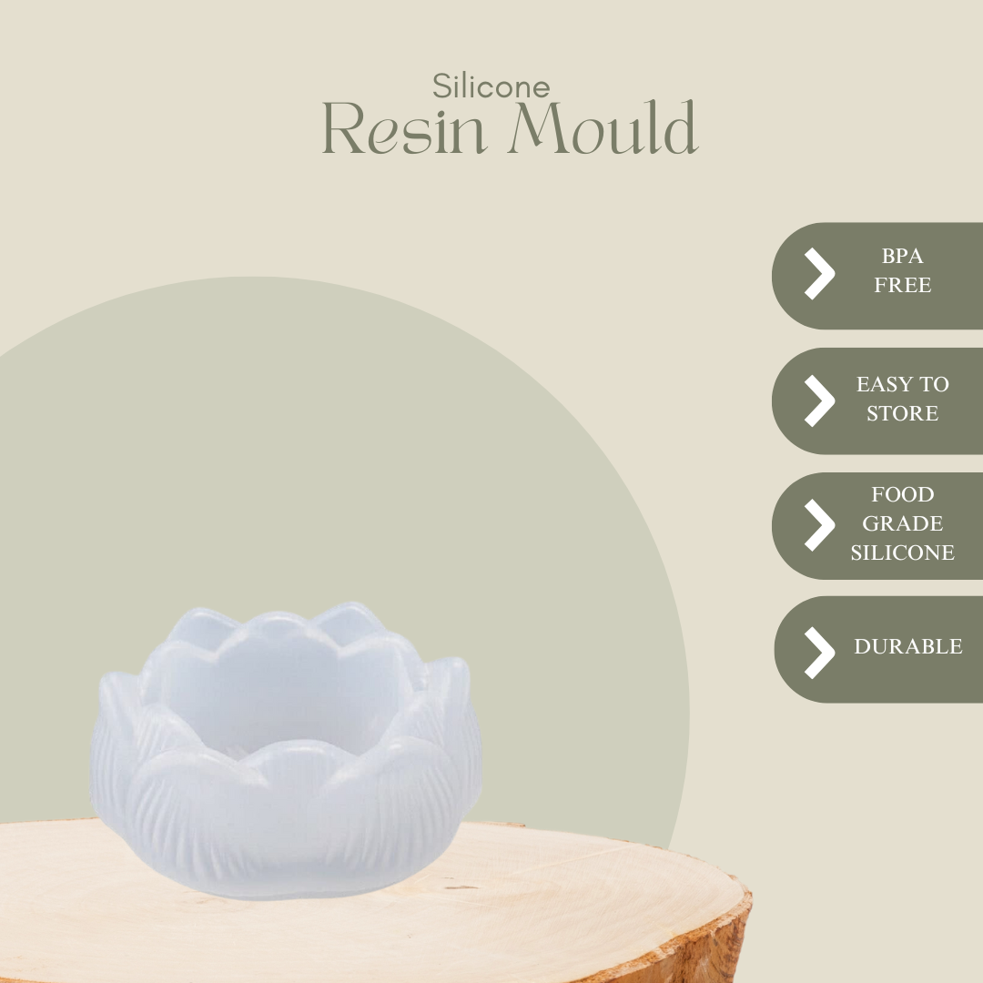 Lotus Flower Design Tealight