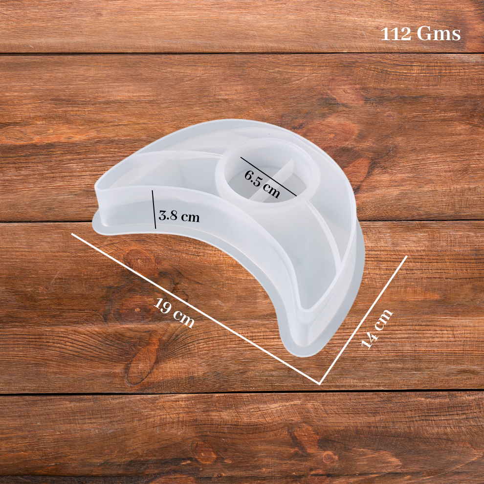 Half Moon Shape Tealight Holder