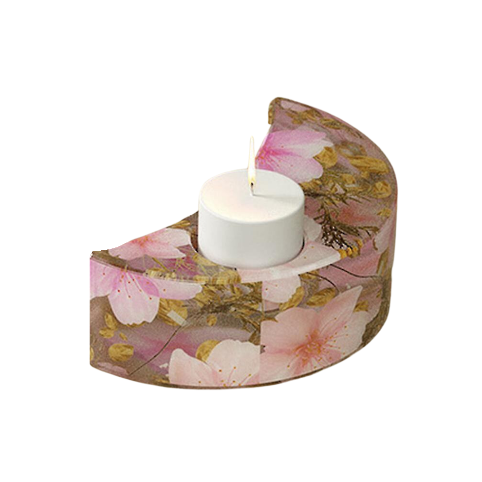 Half Moon Shape Tealight Holder