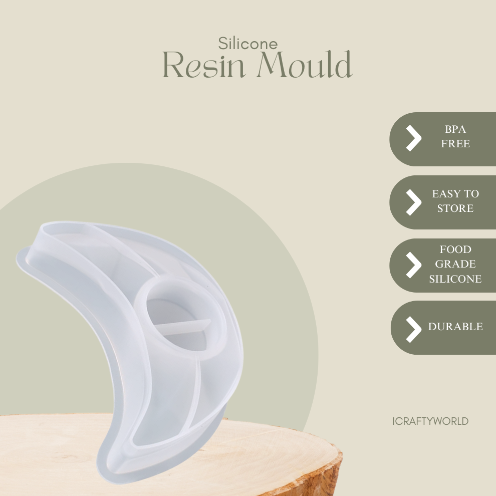 Half Moon Shape Tealight Holder