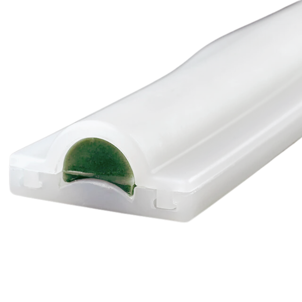Silicone Long Tube Soap Mould - Half Moon Shape