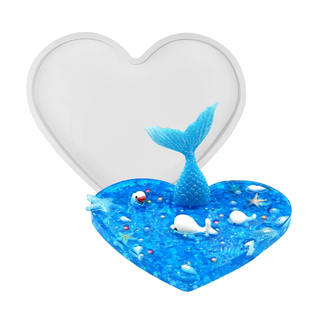 Heart Shape Coaster Mould