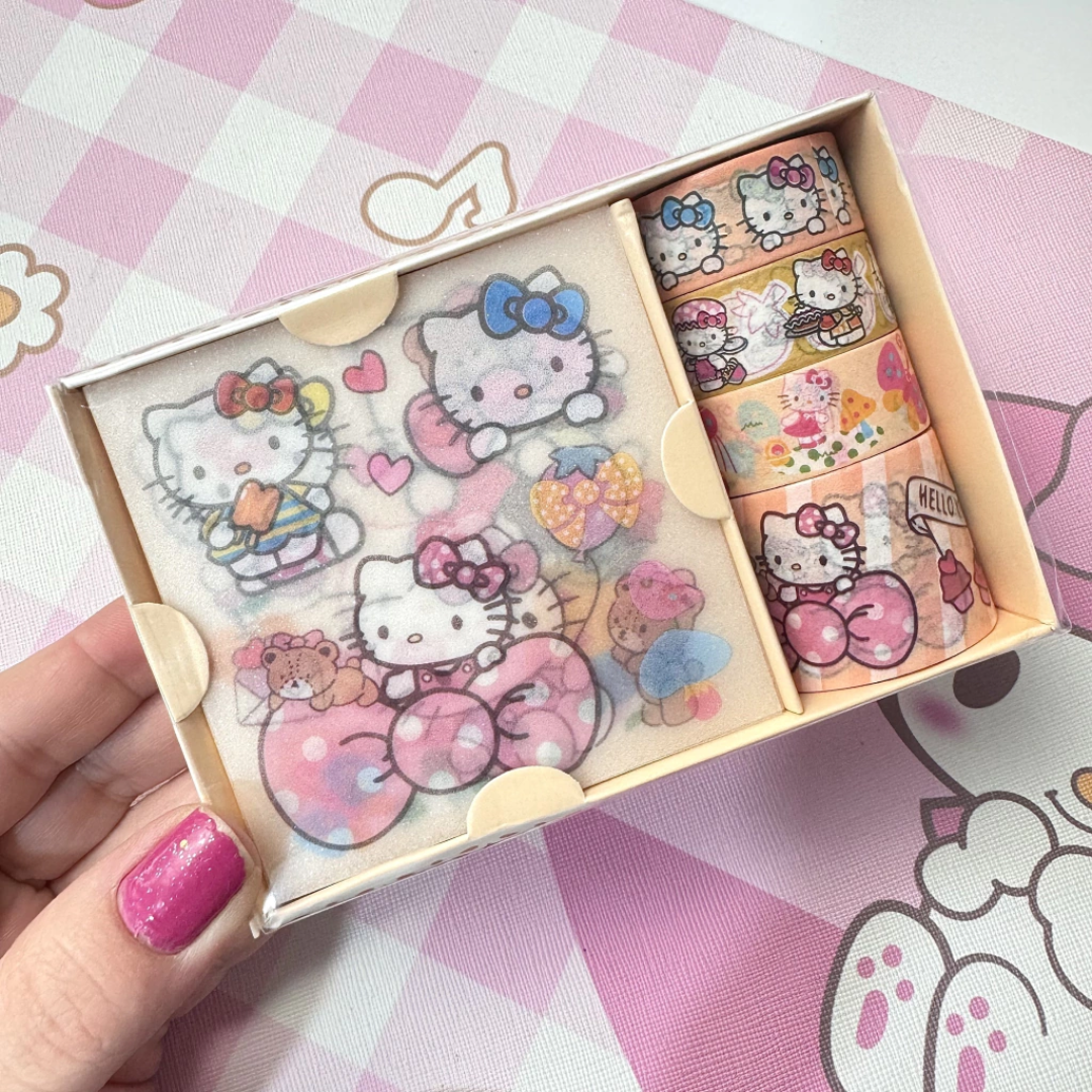 Washi Tape & Stickers Set