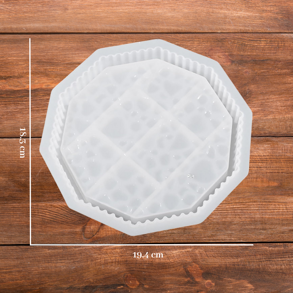 Hexagon Diamond Tray Mould