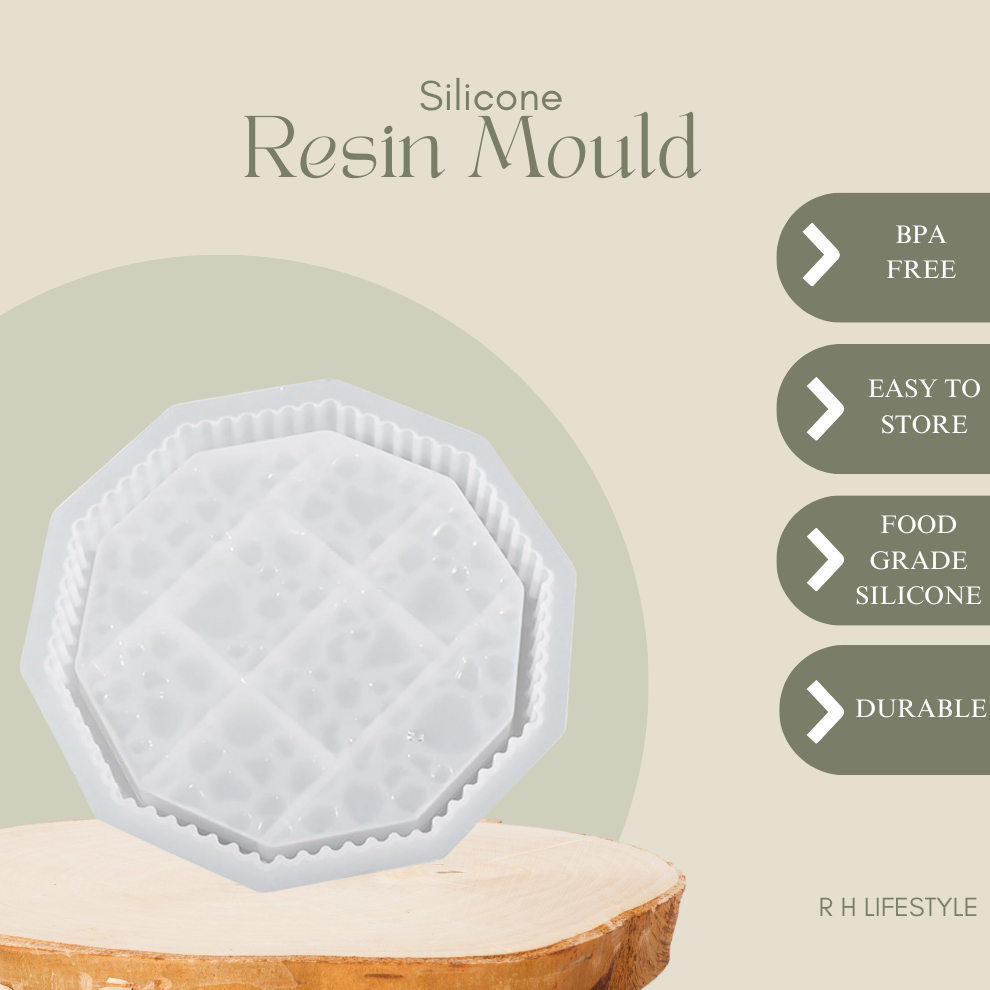 Hexagon Diamond Tray Mould