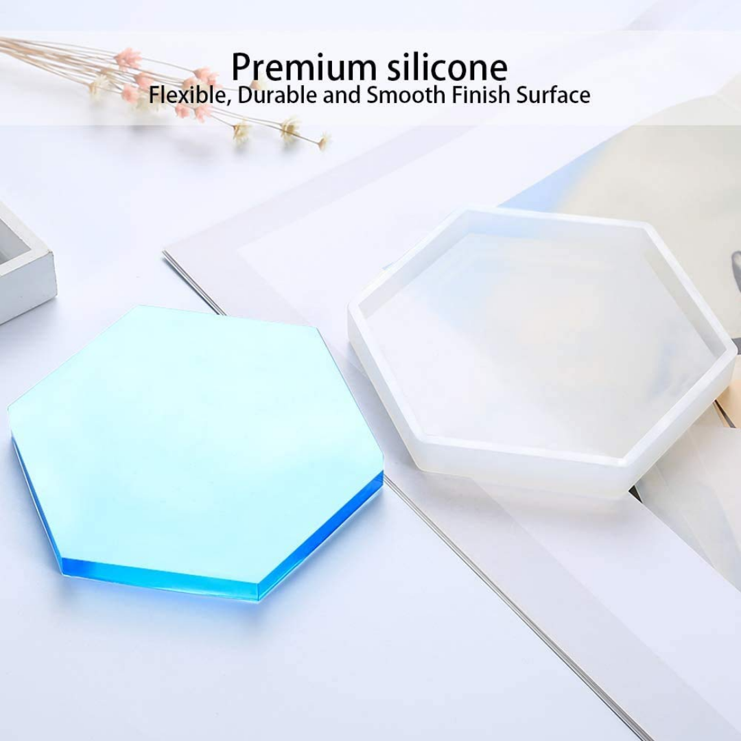 Hexagon Shape Coaster Mould