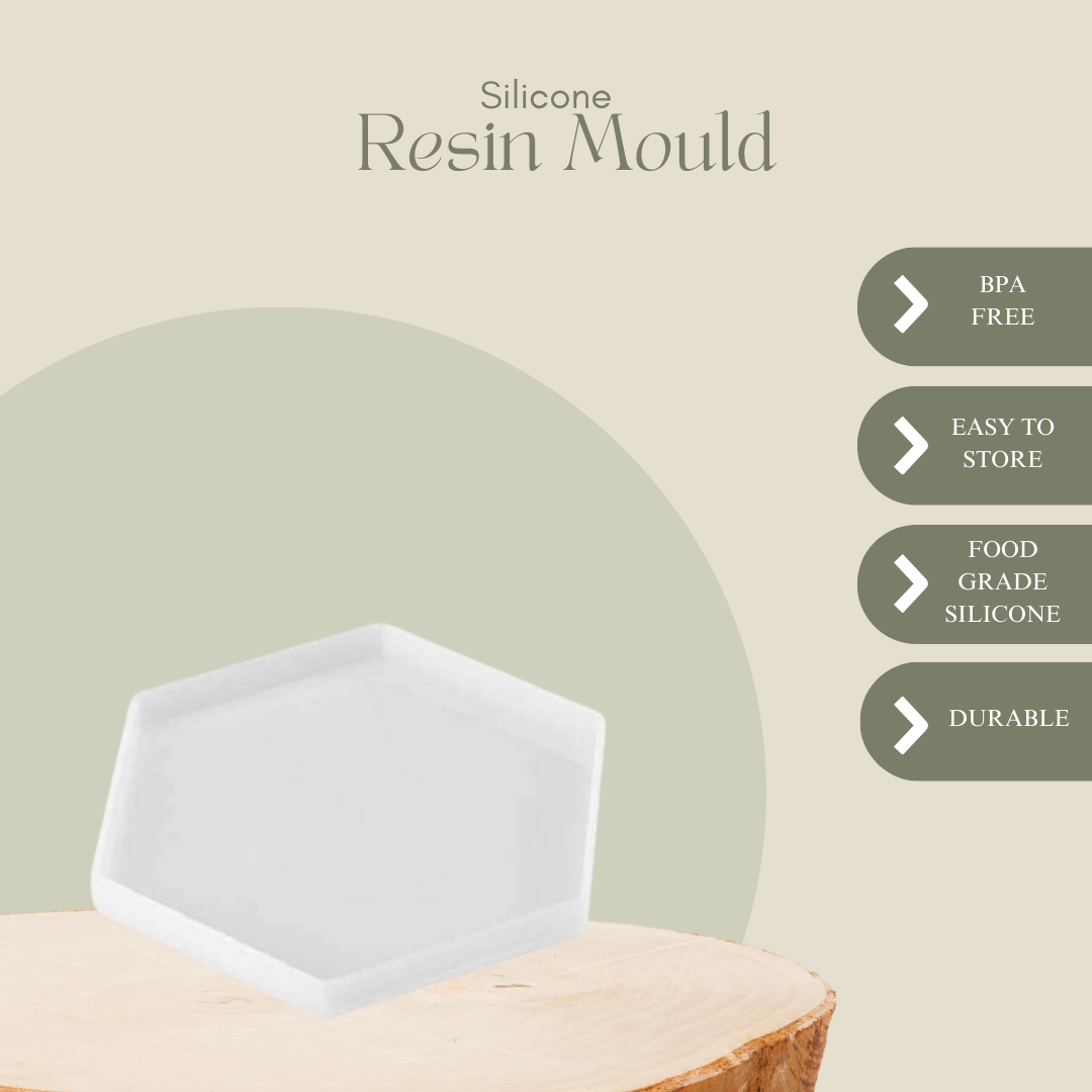 Hexagon Shape Coaster Mould