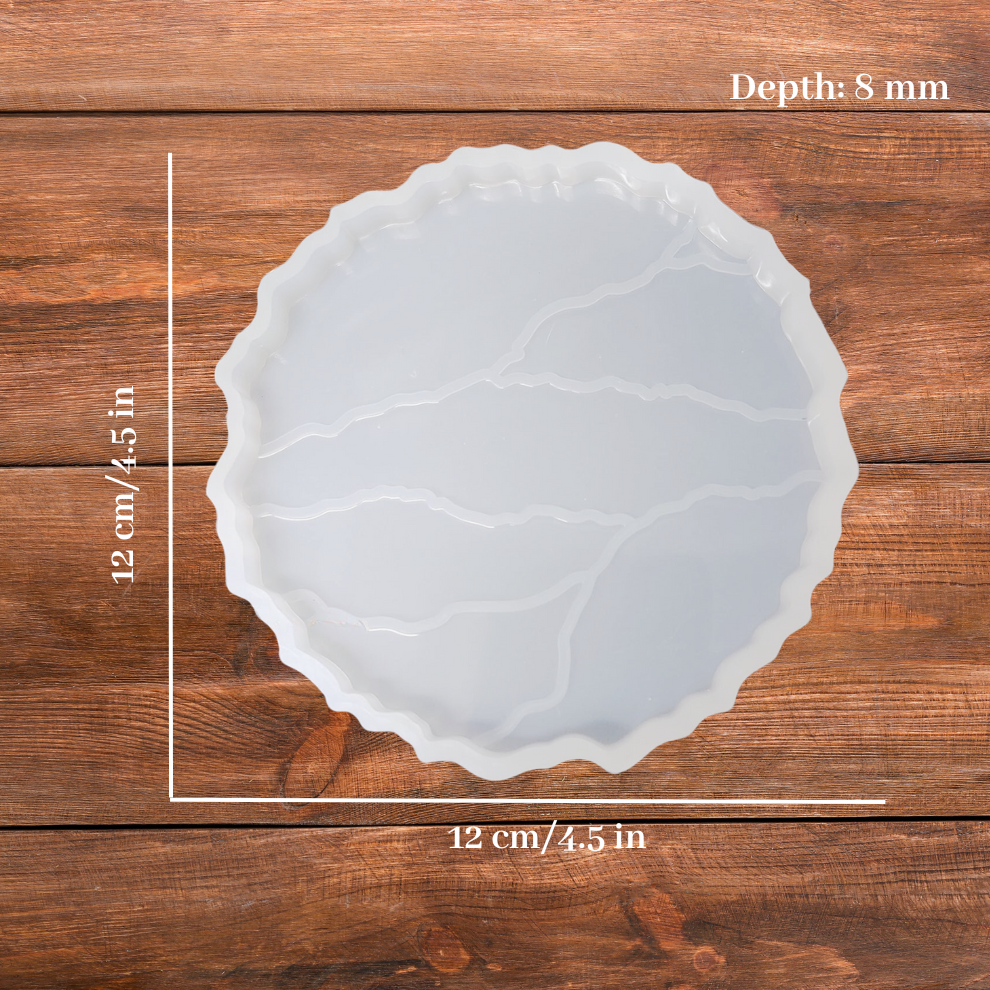 Kintsugi Style Silicone Round Mould