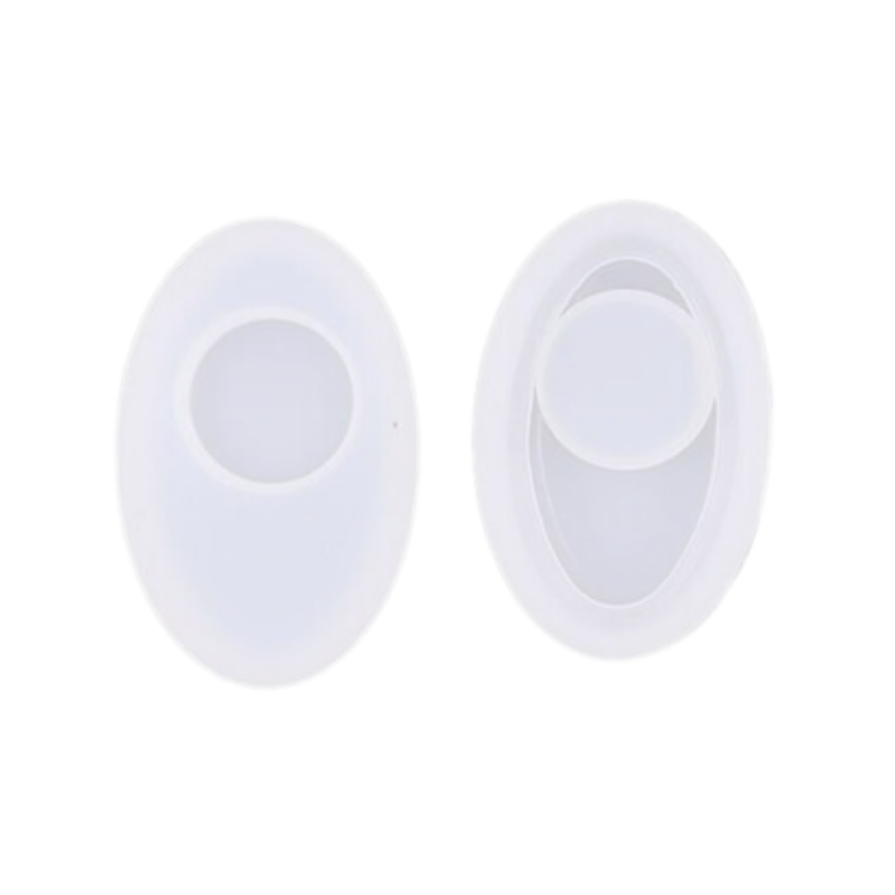 Oval Shape Candle Holder Mould