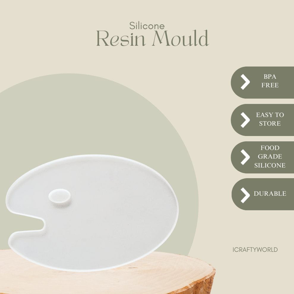Resin Paint Palette Mould