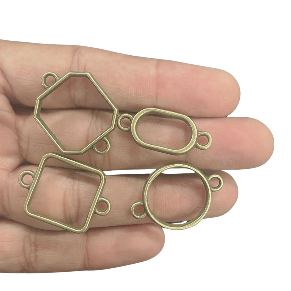 Rakhi Bezel (10 Pcs, Bronze)