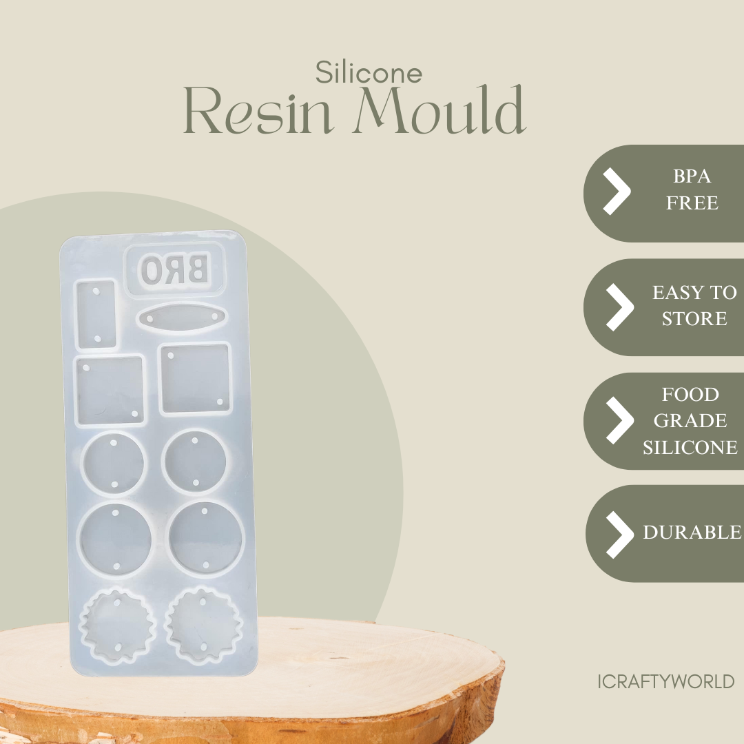 Silicone Rakhi Mould Bro No 2