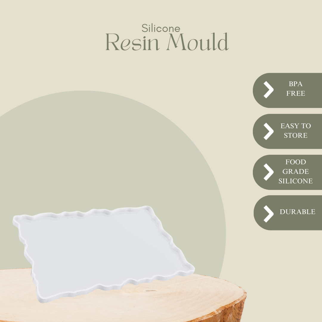 Rectangle Resin Mould 9x12 Inch
